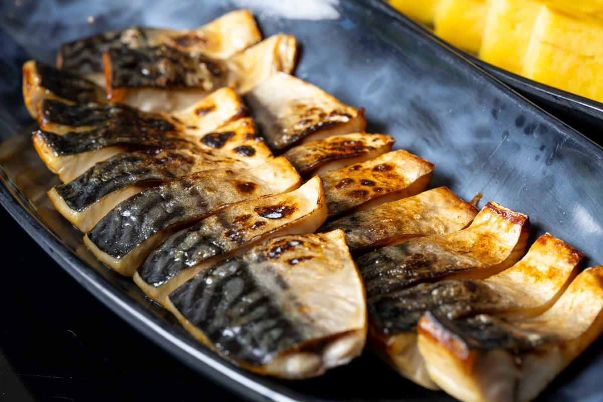 焼き魚写真