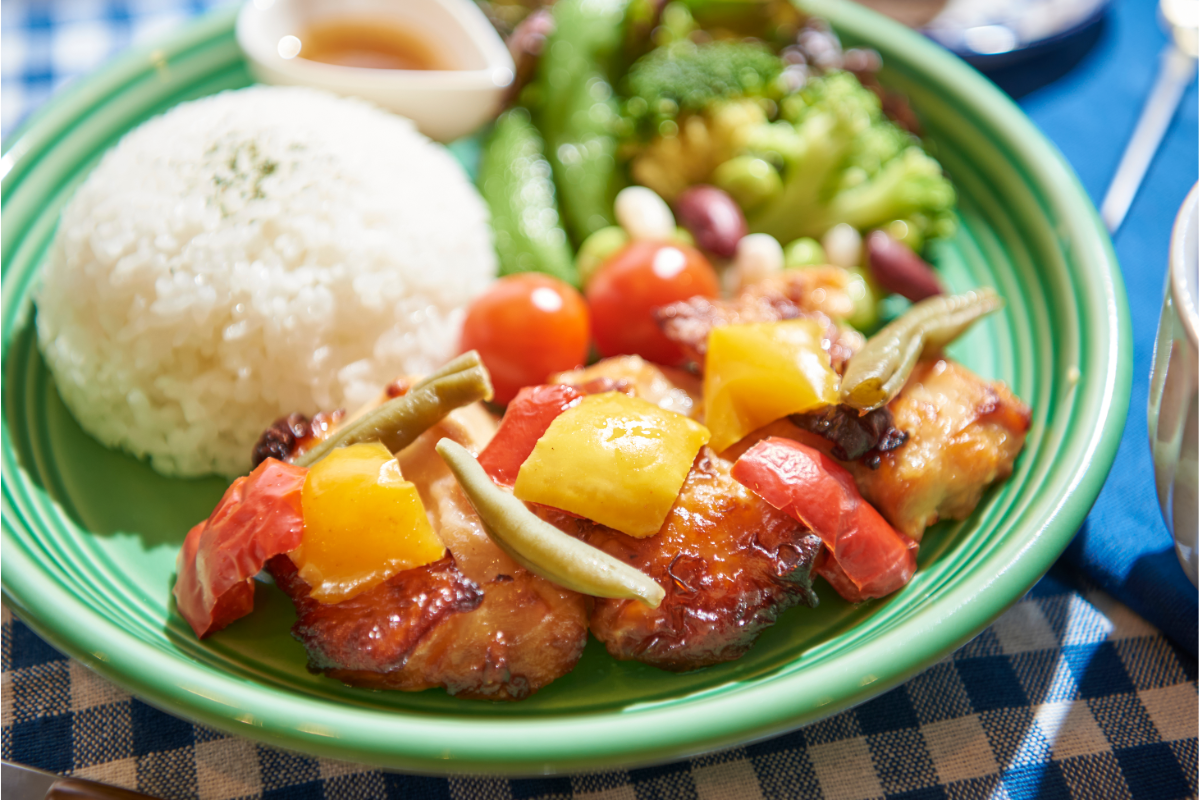 グリルチキン写真