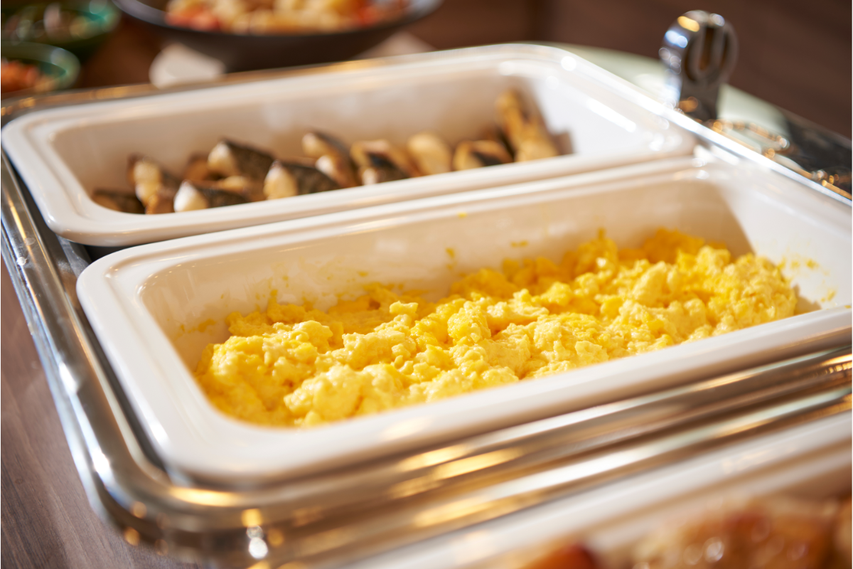 スクランブルエッグ写真