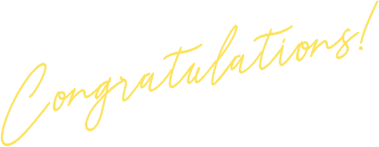 Congratulations!