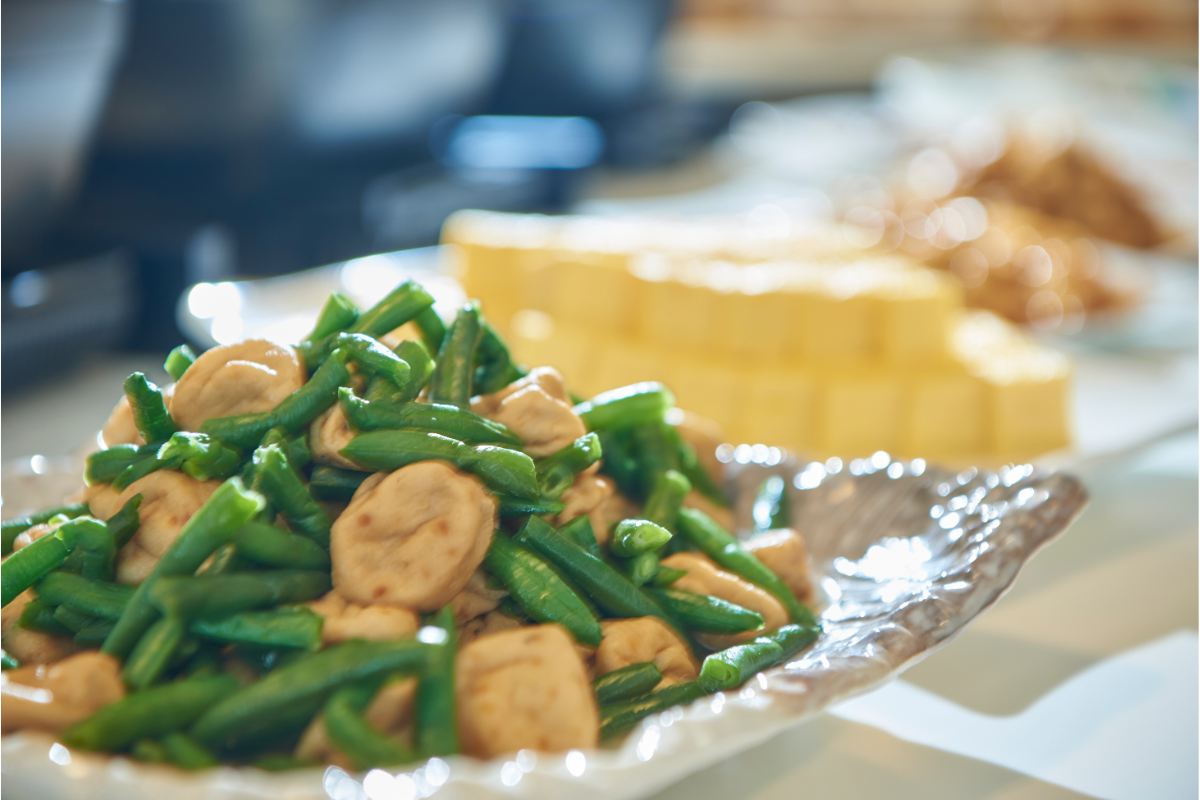 ミニがんもいんげんの煮物写真