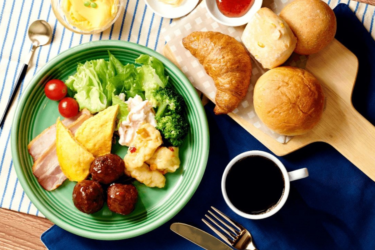 朝食の王道写真