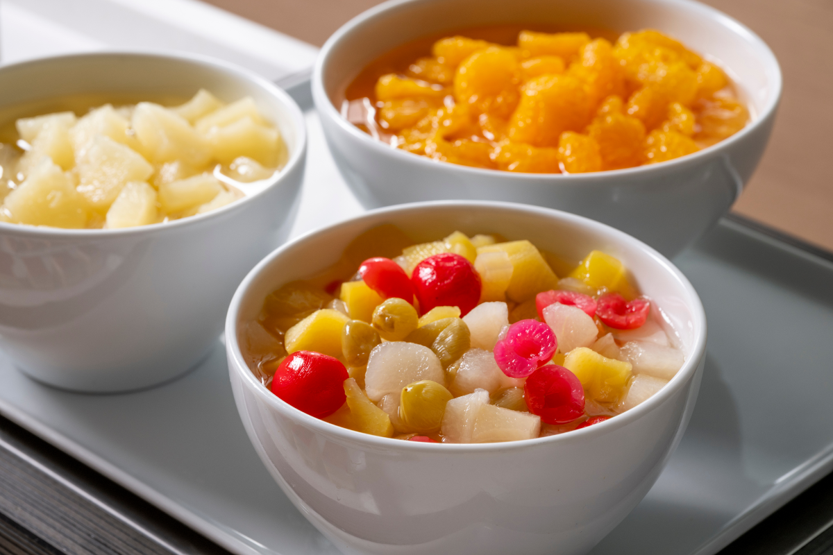 フルーツカクテル写真