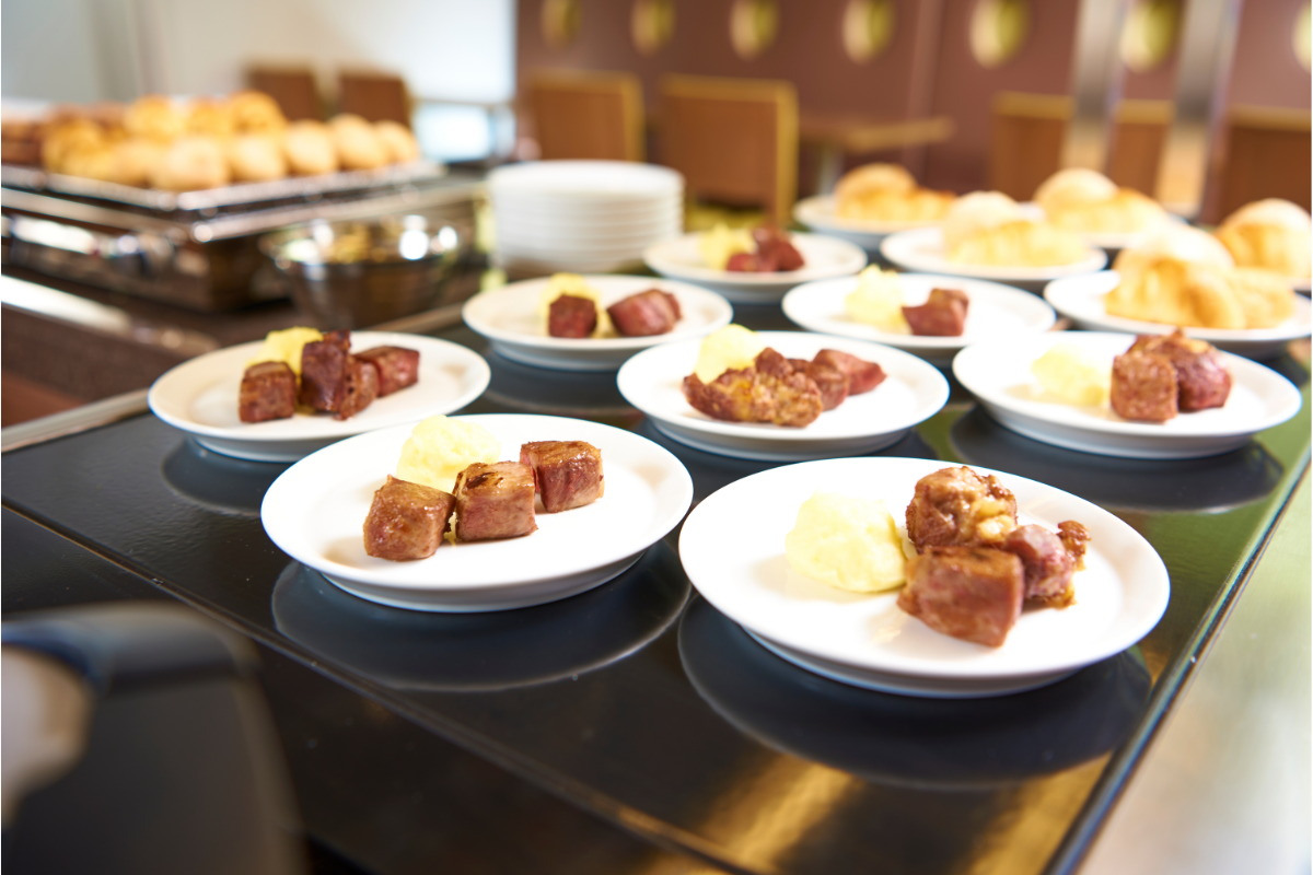 サイコロステーキ写真