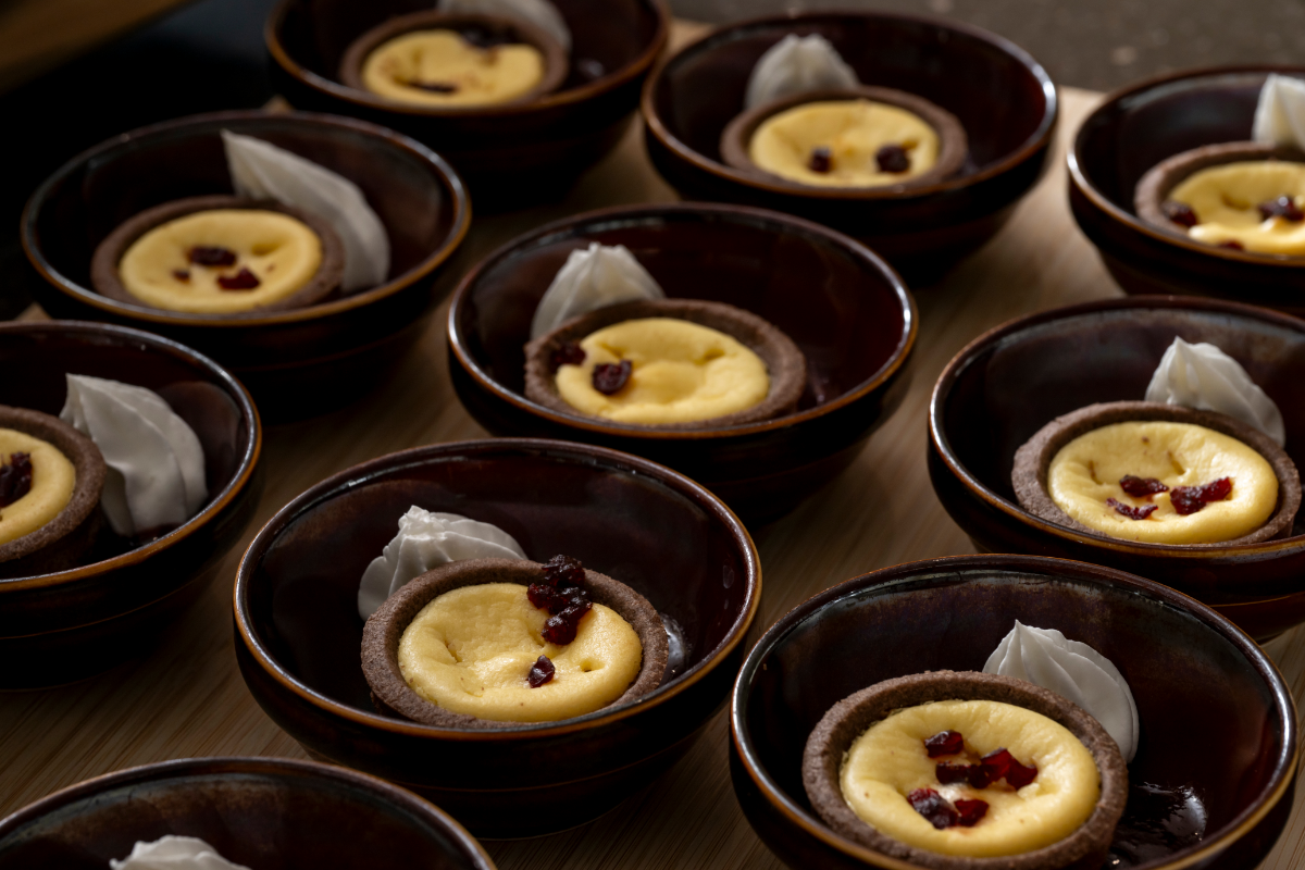 ベイクドチーズのタルト写真